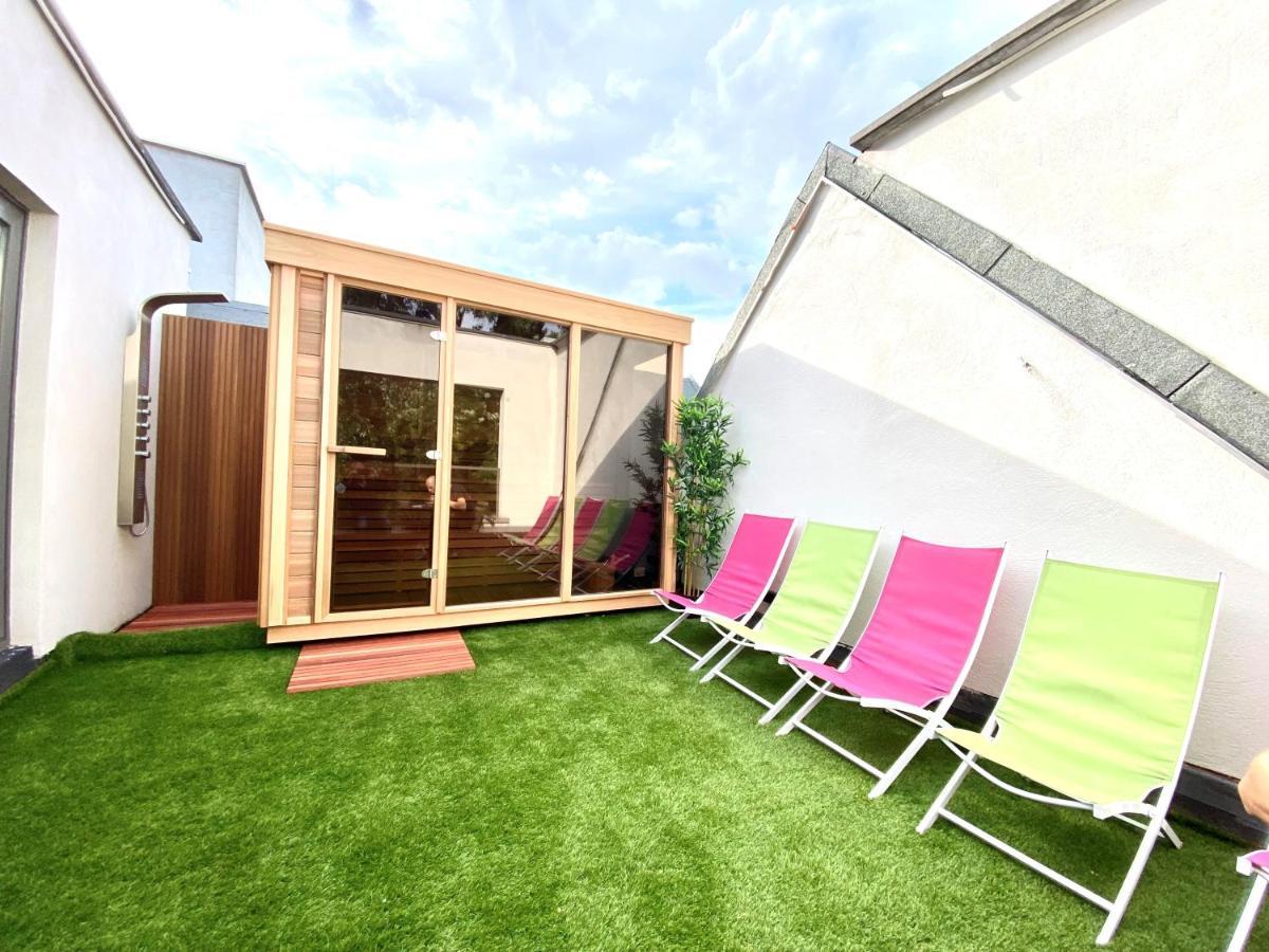 The Square - Vacation Rental With Outdoor Sauna - Centre Of Antverpy Exteriér fotografie