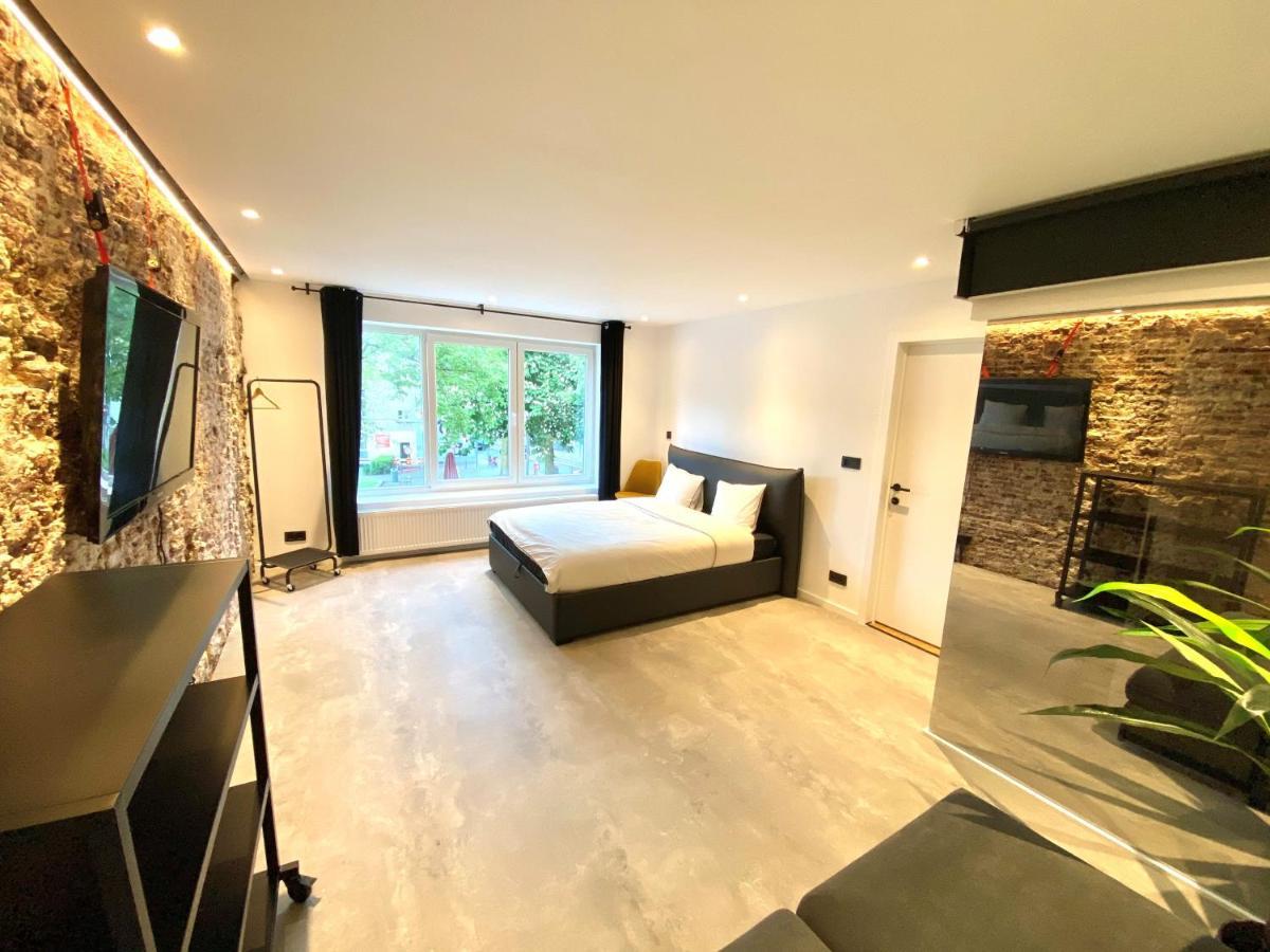 The Square - Vacation Rental With Outdoor Sauna - Centre Of Antverpy Exteriér fotografie